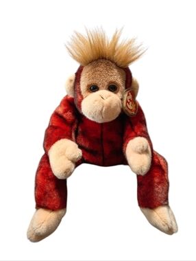 TY Retired 1999 “Schweetheart” Beanie Original Buddy Orangutan With Tags 13"